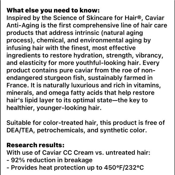 Alterna Caviar Anti-Aging CC Cream - Picture 12 of 14